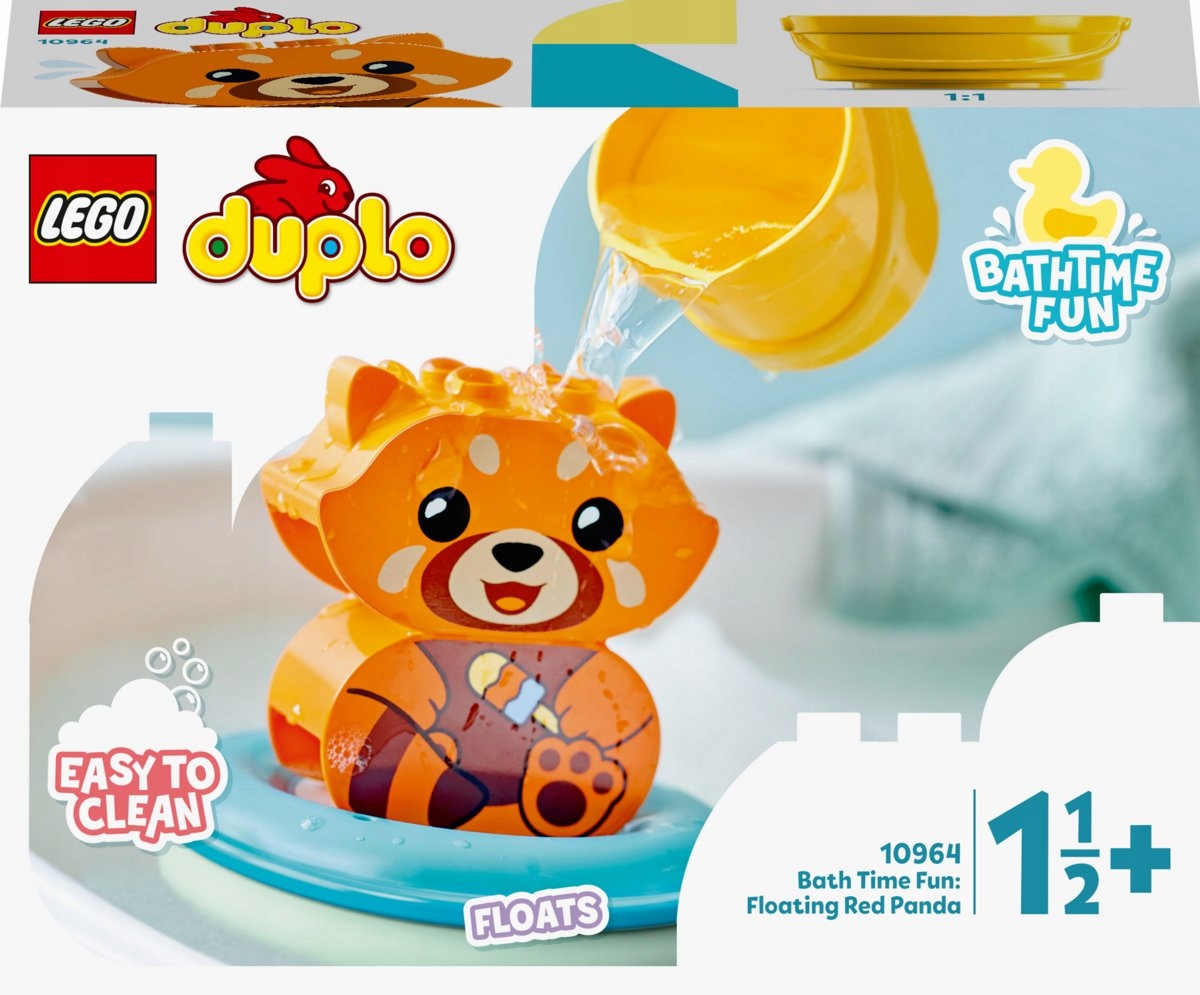 

Lego Duplo Zabawa w kąpieli: pływająca panda 10964