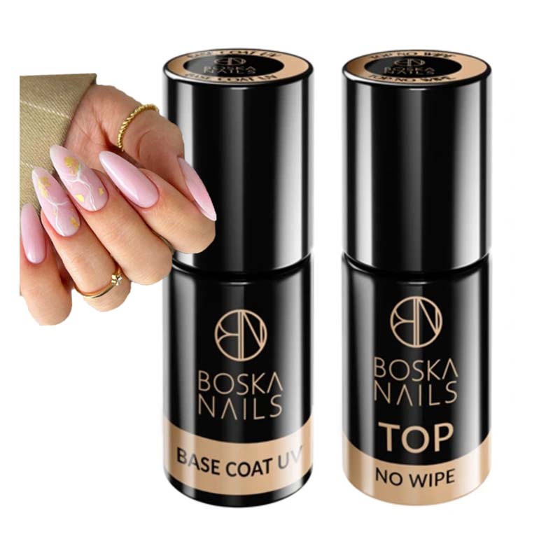 

Boska Zestaw Baza i Top 6ml Lakiery Hybrydowe