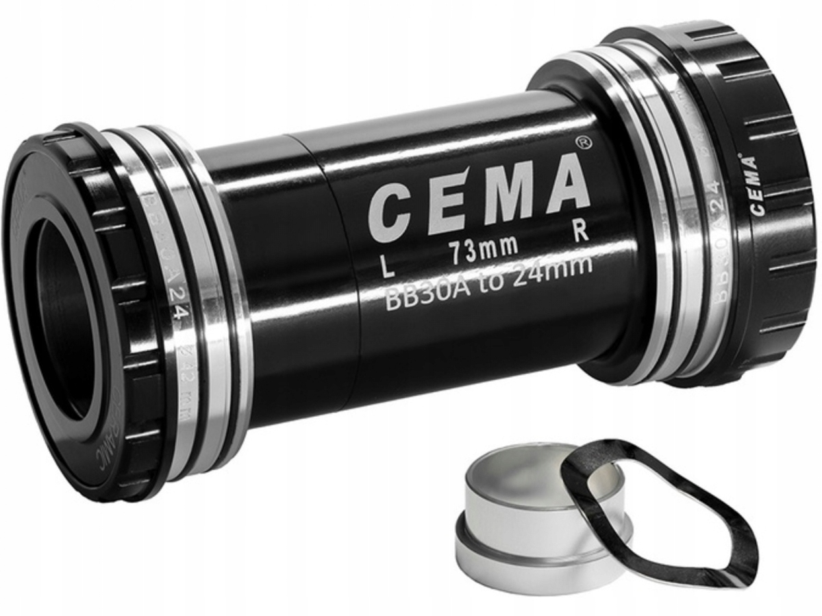 Cyklistický suport Cema BB30A Sram Gxp 73x42 mm černý