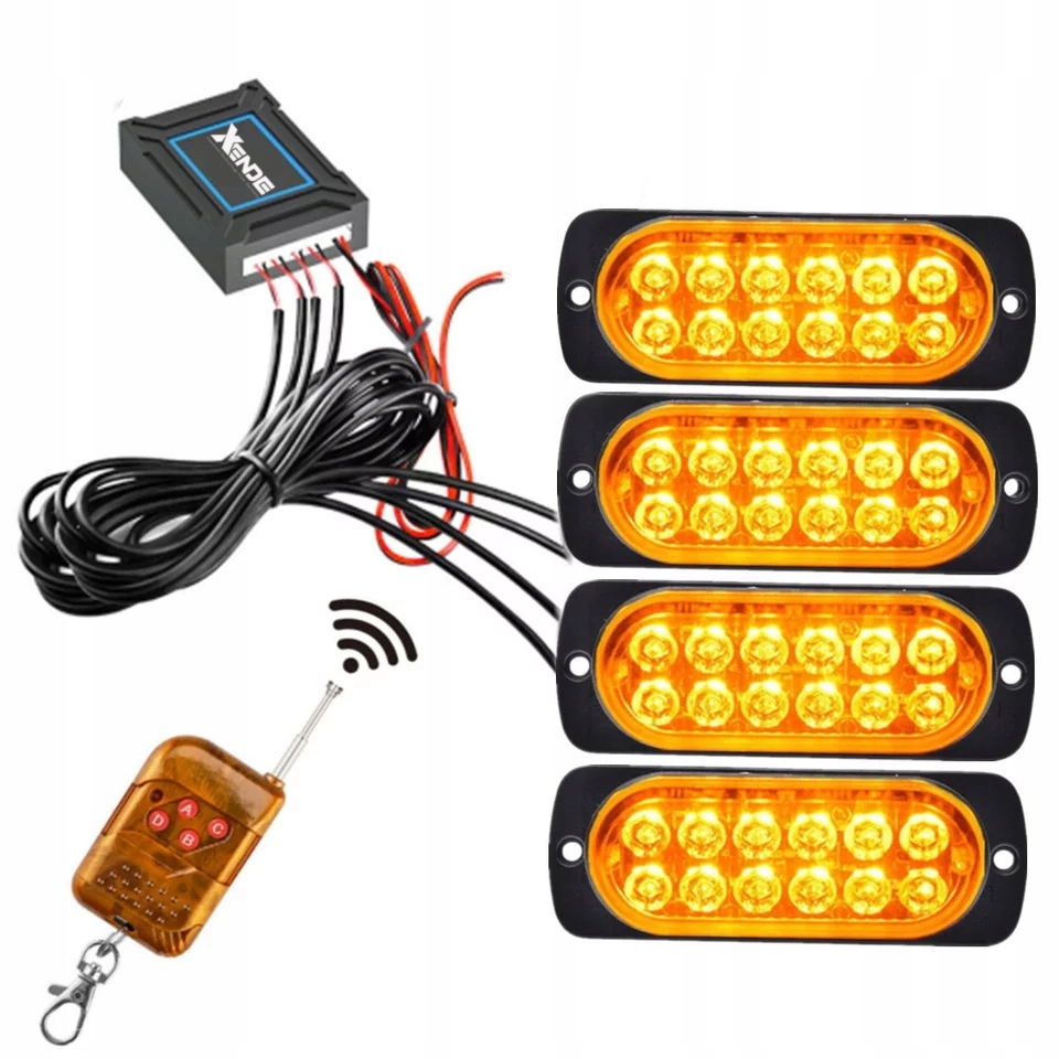 

Lampa Ostrzegawcza Led Stroboskop Pilot 12v-24v E9