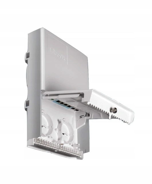 MikroTik CSS610-1Gi-7R-2S+OUT netPower Lite 7R reverzní PoE switch