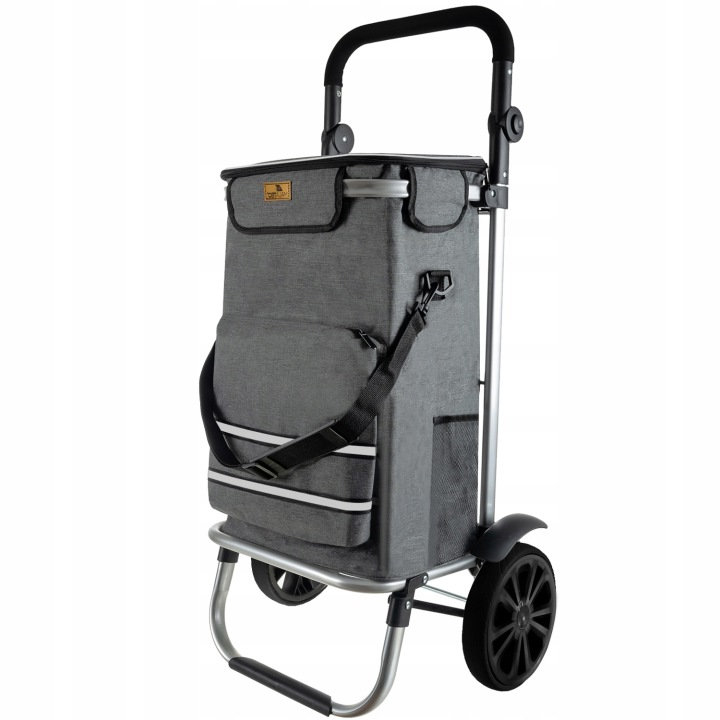 Velká Nákupní Taška Na Kolečkách 40 L, Skládací, Voděodolná, Do 30 Kg