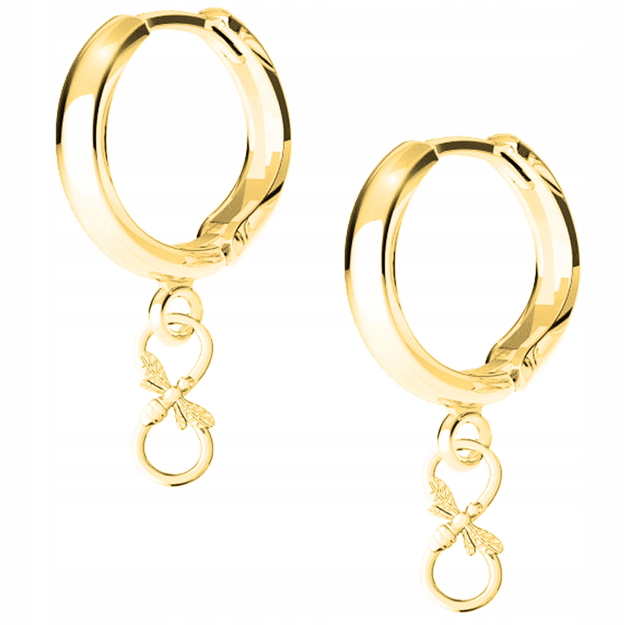 

Kolczyki złote Nieskończoność Pszczoła 925