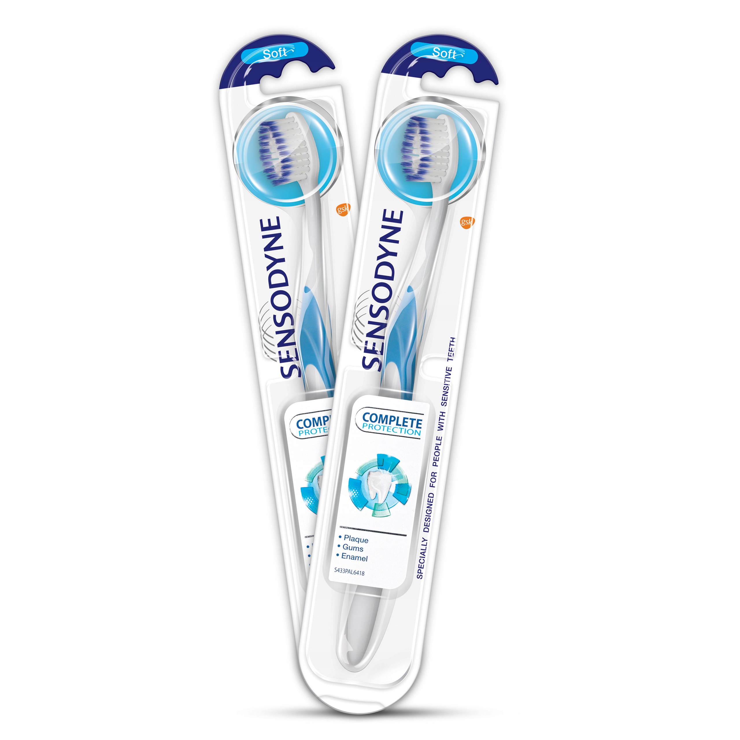 

Sensodyne Complete Protection szczoteczka Soft x2