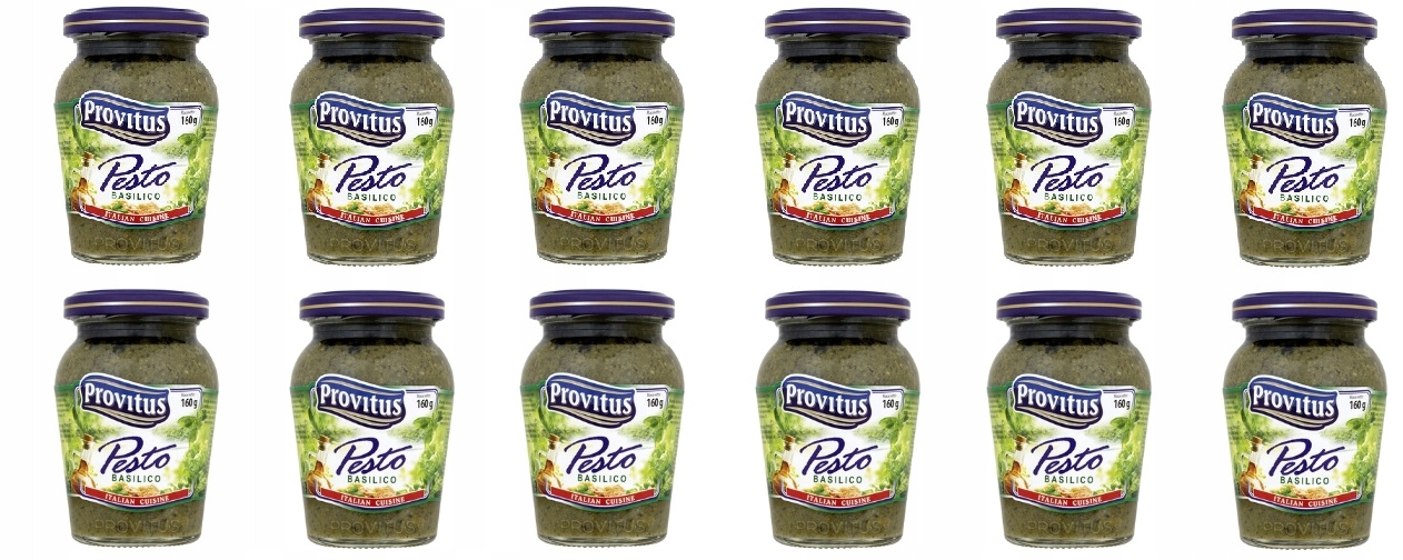 12x 160g Provitus Pesto basilico Zgrzewka