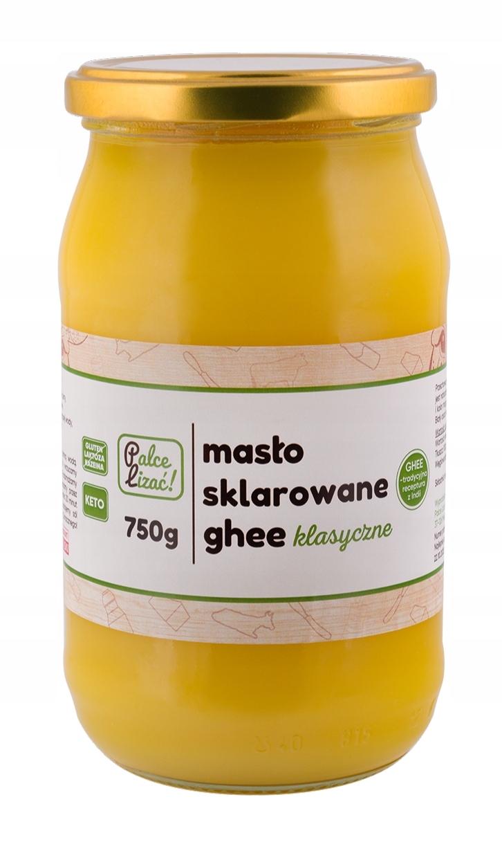 Masło klarowane ghee 750g (810ml) Palce Lizać