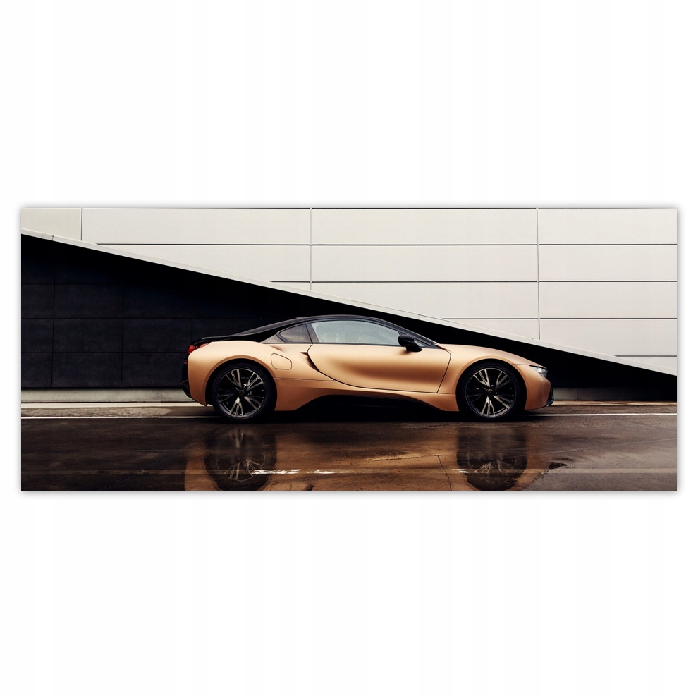 Fototapety flizelina 211x91 Zlaté Bmw Auto