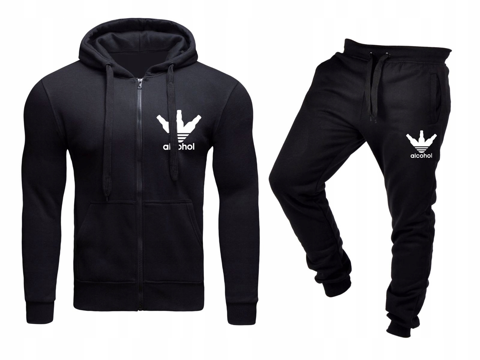 Teplákovka Tepláková Souprava Mikina S Alkoholem A Kalhotami M