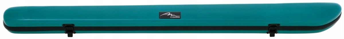 Pouzdro 2 smyčce housle violka Cello Ultra Light M-case Mořská zelená