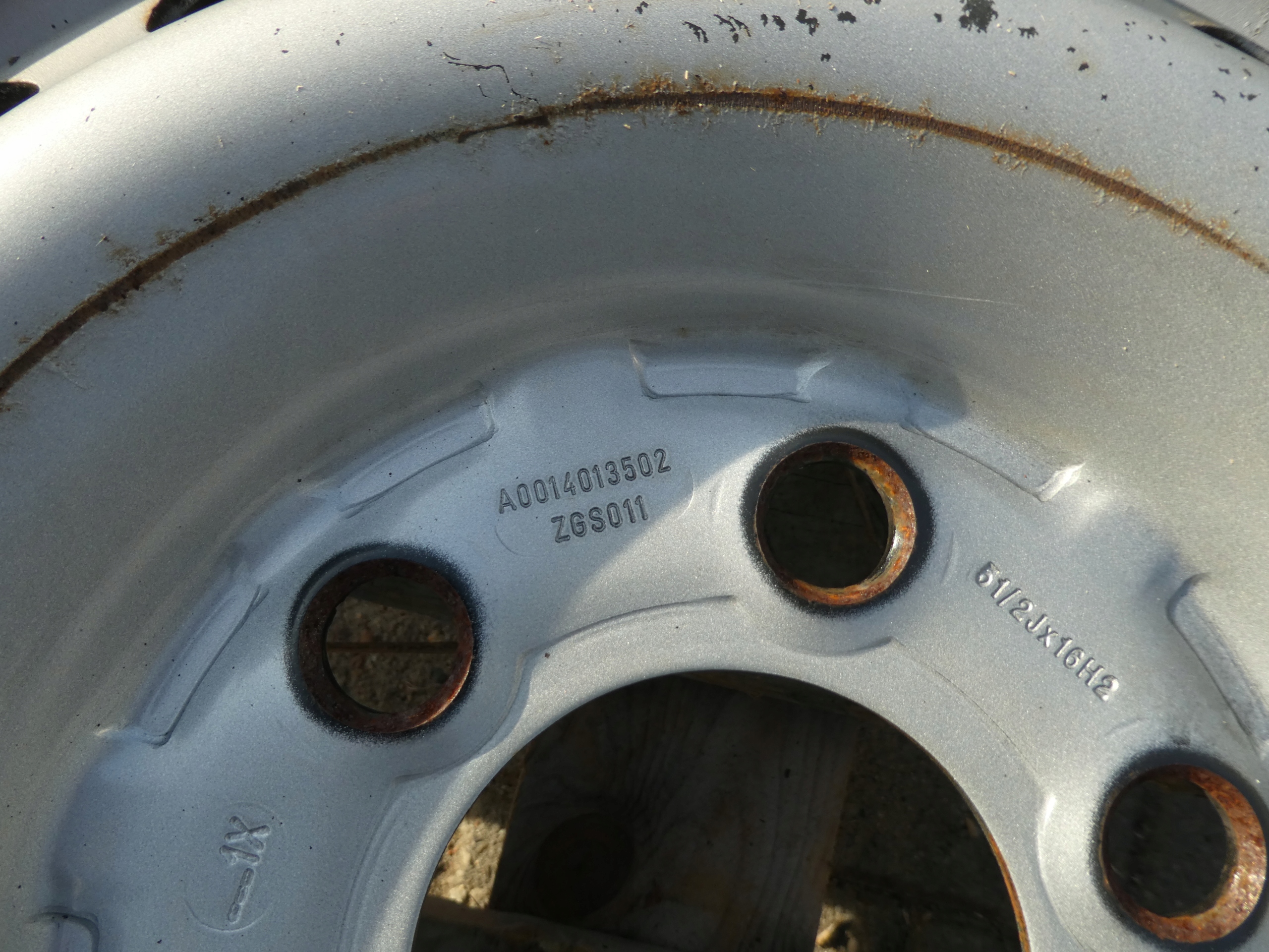 1X discs metal disc MERCEDES SPRINTER CRAFTER A0014013502