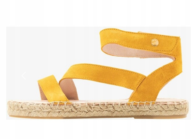 

Buty damskie żółte sandały na rzep Zign 40 25,5cm