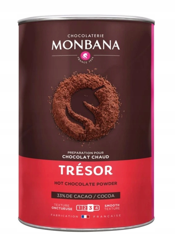 Čokoláda horká Monbana Tresor 1 kg
