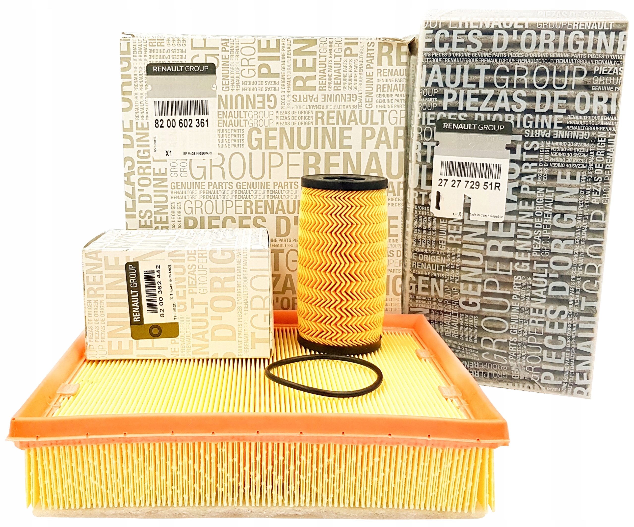 

Renault Laguna III 2.0 DCI Zestaw Filtrów Oe