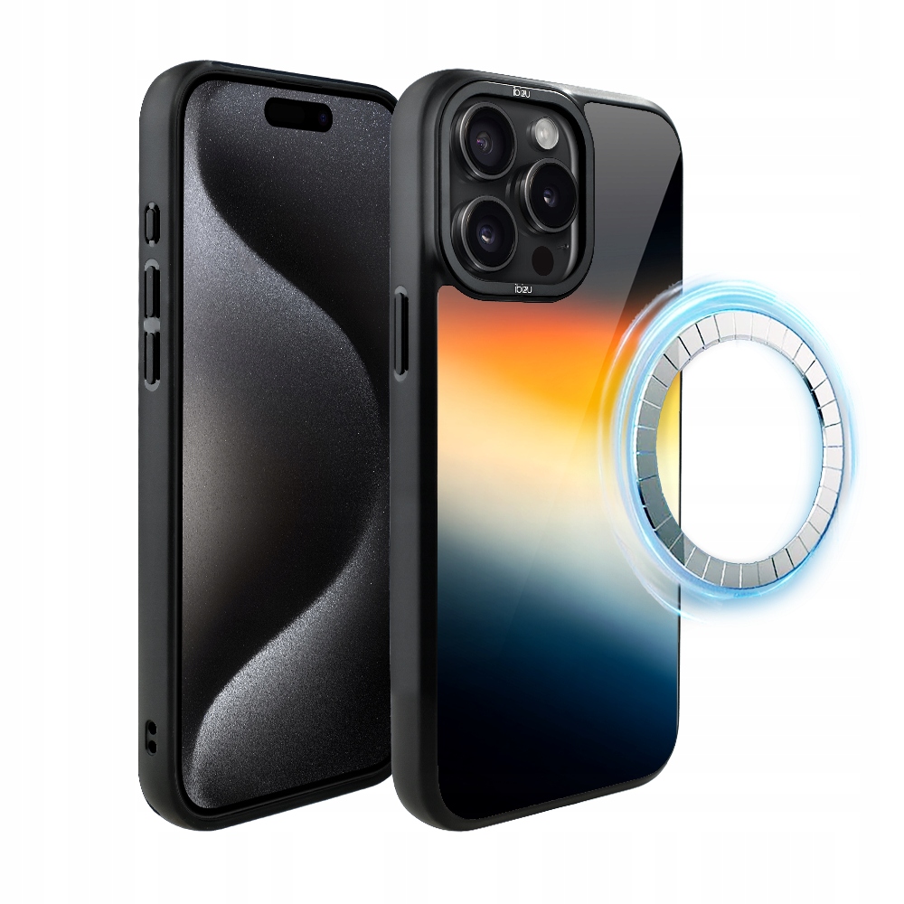 iPhone 15 Pro Max Ibizu DropGuard matné Pouzdro s MagSafe, Aurora