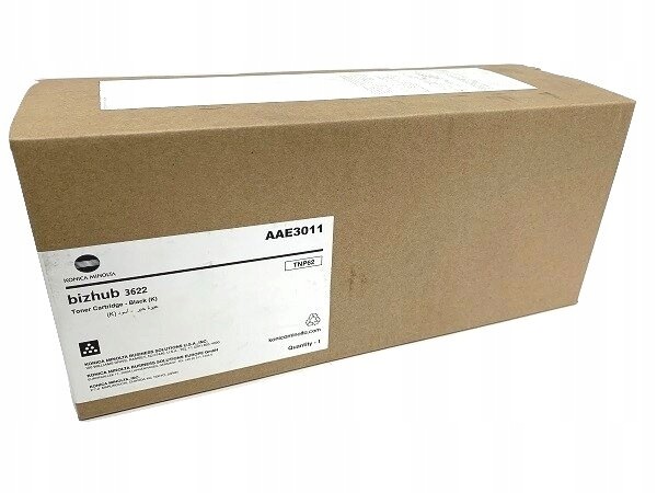 Toner Konica Minolta TNP-62 AAE3011 K Originál Black Bizhub 3622