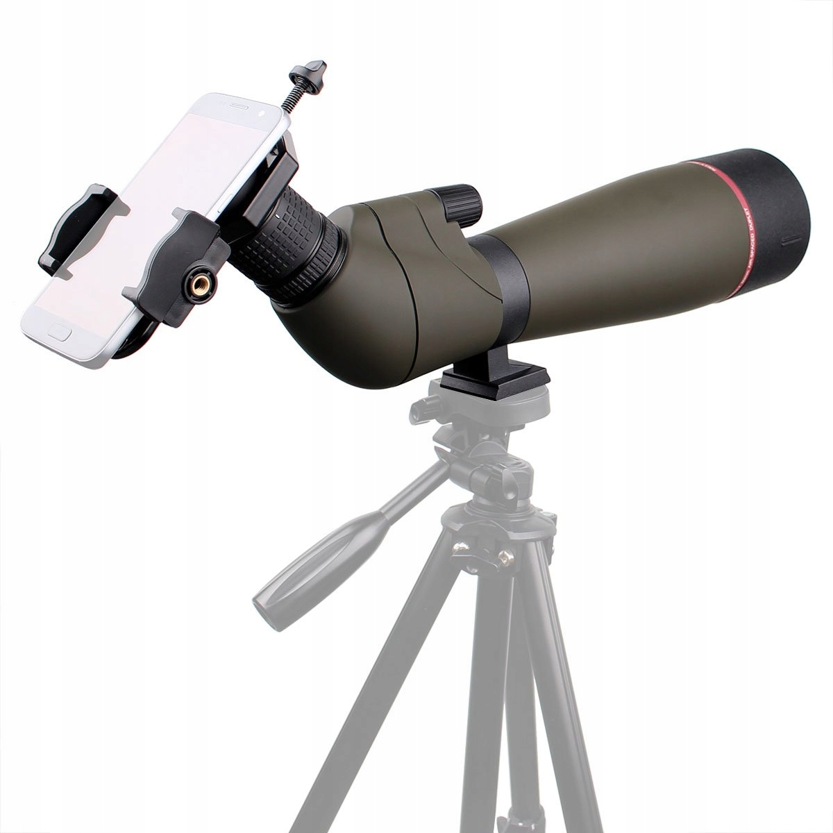 Svbony Sv13 20-60x80 Monokular Luneta Z Adapterem — miniatura 9