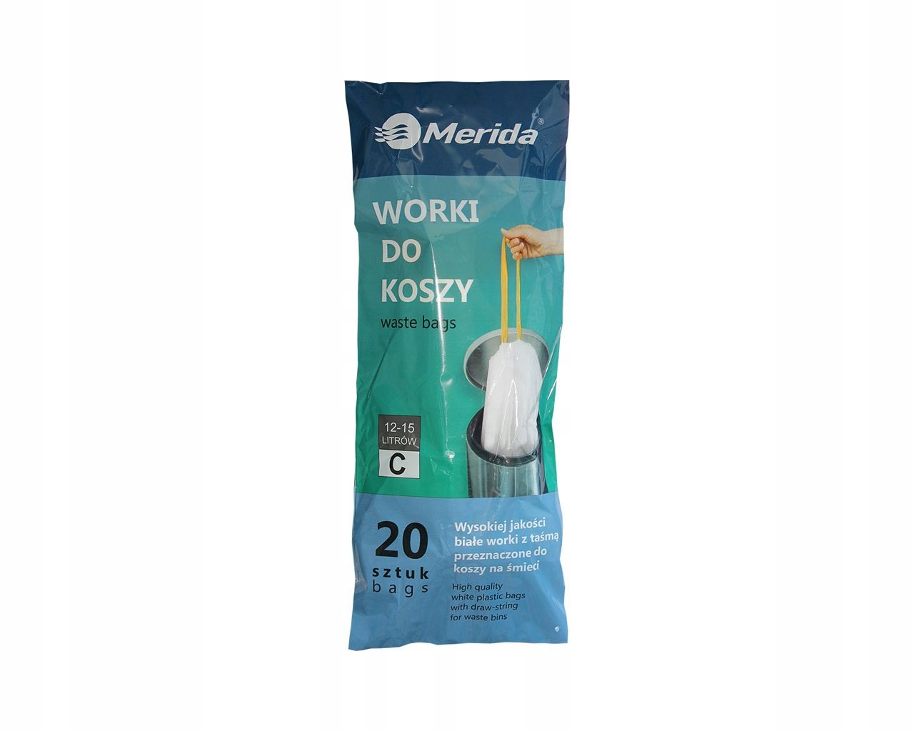 

Merida Worki Na Śmieci Z Taśmą Zapachowe 12-15 L.