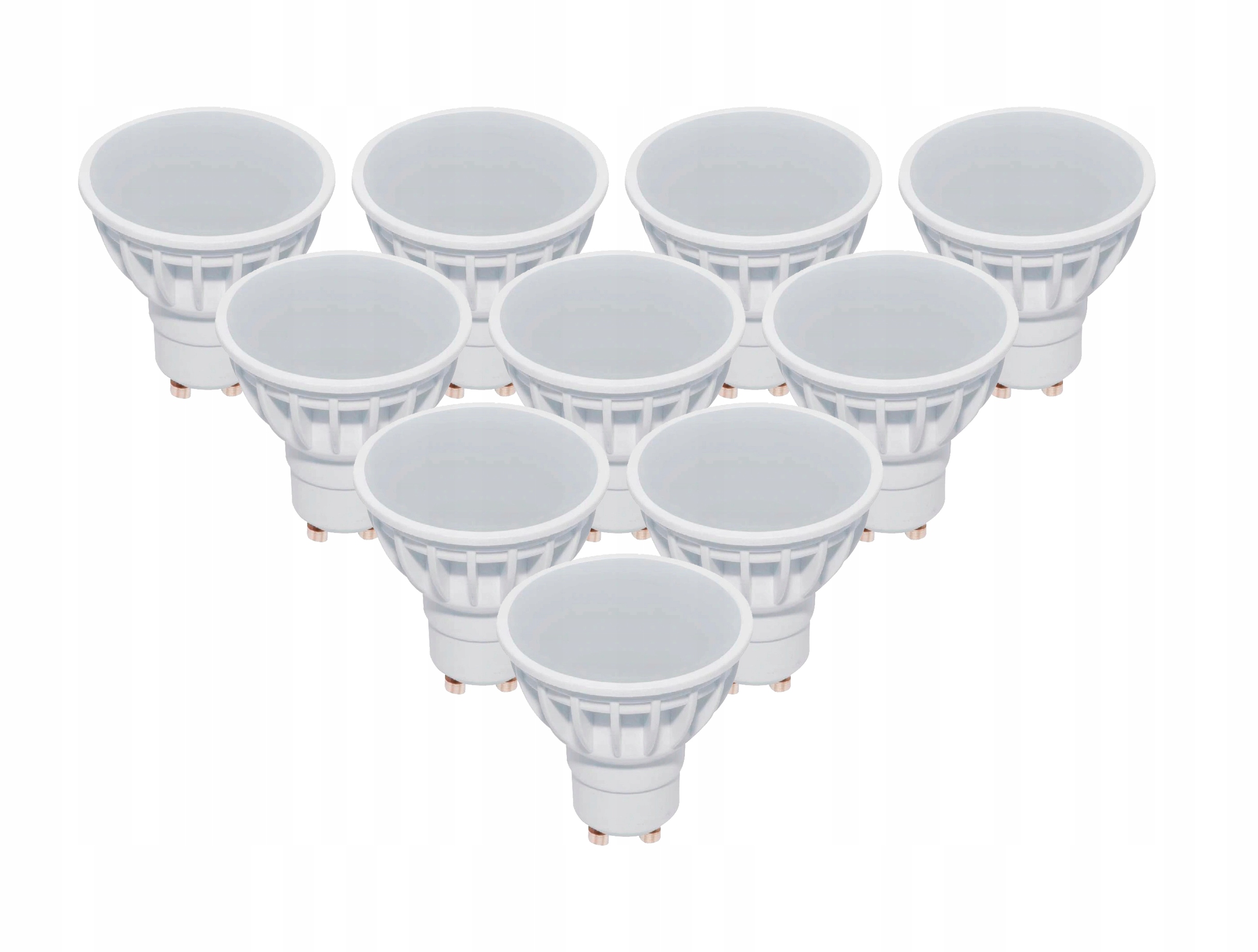 

Żarówka Halogen Led 7W 560lm GU10 3000K 10 Sztuk
