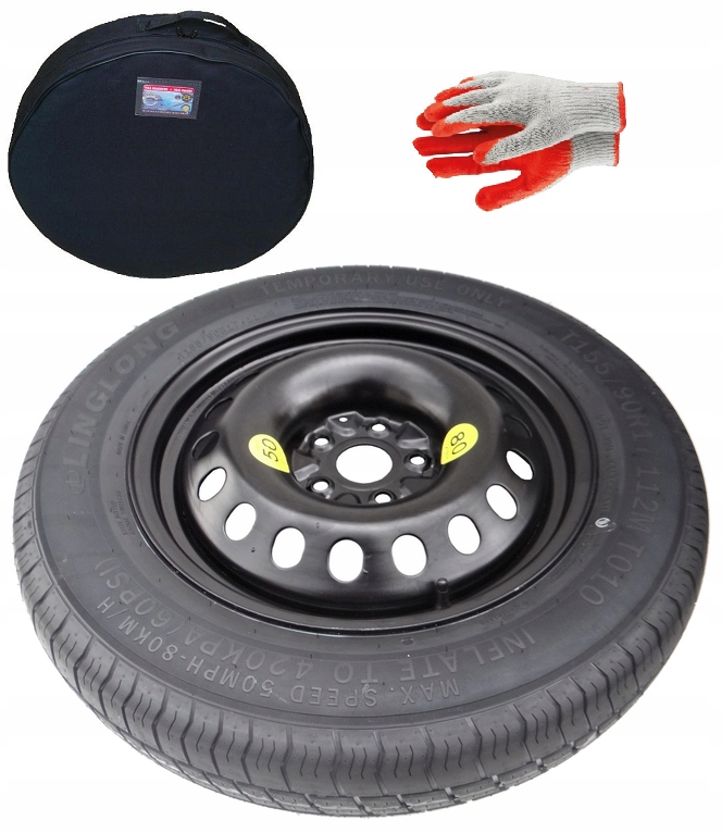 nové Dojezdové Kolo 155/90 R16 Mitsubishi Asx (2010-2022) Pouzdro