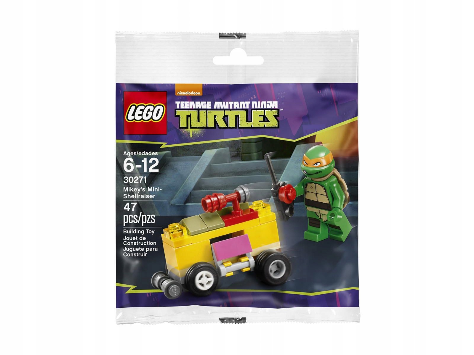 Nový 30271 Lego Turtles Želvy Ninja Michelangelo polybag Misb 2014