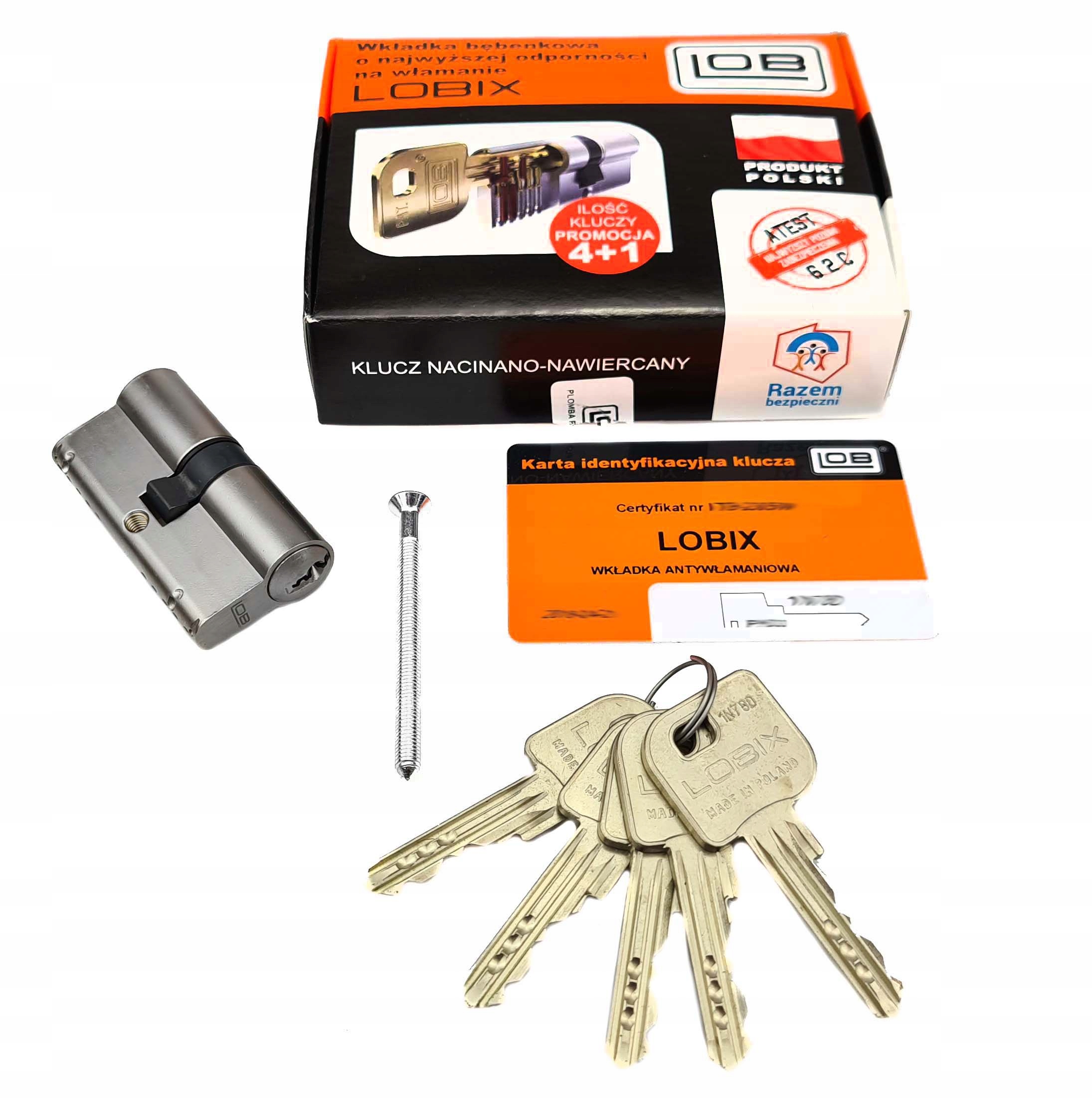 WKŁADKA DRZWIOWA LOB LOBIX 30/35 ATEST KLASA 6C