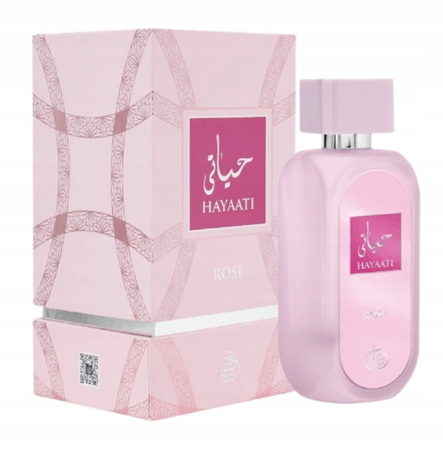 Oryginalne Perfumy Arabskie Fragrance World Hayaati Rose 100ml+GRATIS!!!