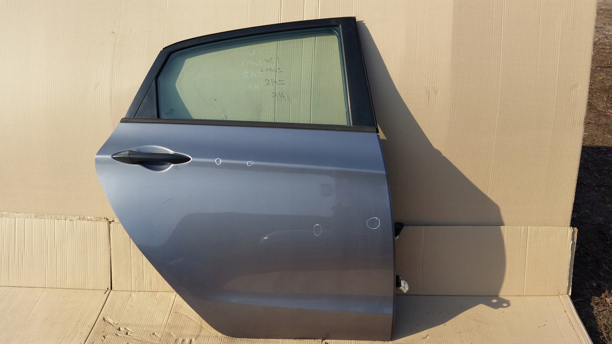 DRZWI PRAWY TYŁ HYUNDAI I30 HB 2 II ZAR
