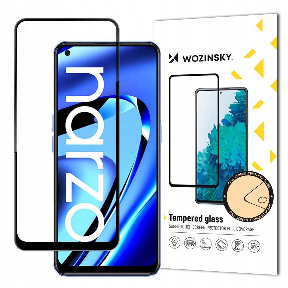 Szkło do Realme Narzo 50A Wozinsky Full Glue