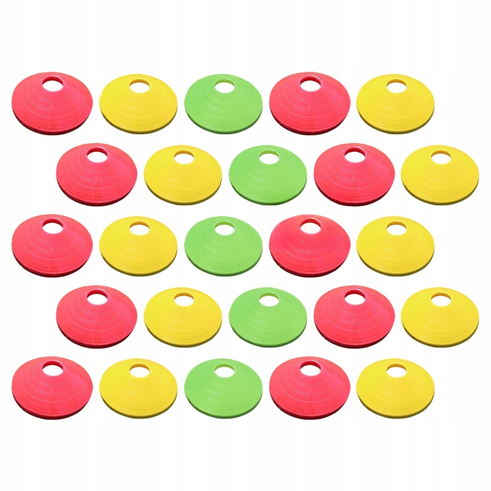 OUTDOOR SPORTS CONE ROUND LOGO DISH PLATE Kolor dominujący wielokolorowy