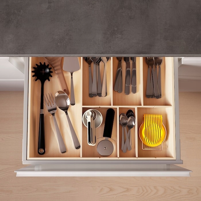 IKEA UPPDATERA TACA NA SZTUĆCE BAMBUS 52x50 cm Rodzaj organizer do szuflady