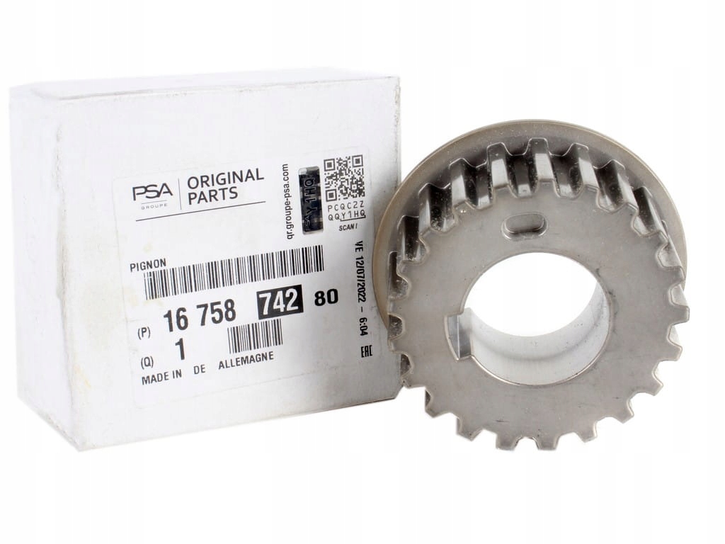 9802042280 1675874280 - Шестерня вала 3008 508 BOXER EXPERT 2.0 BlueHDI