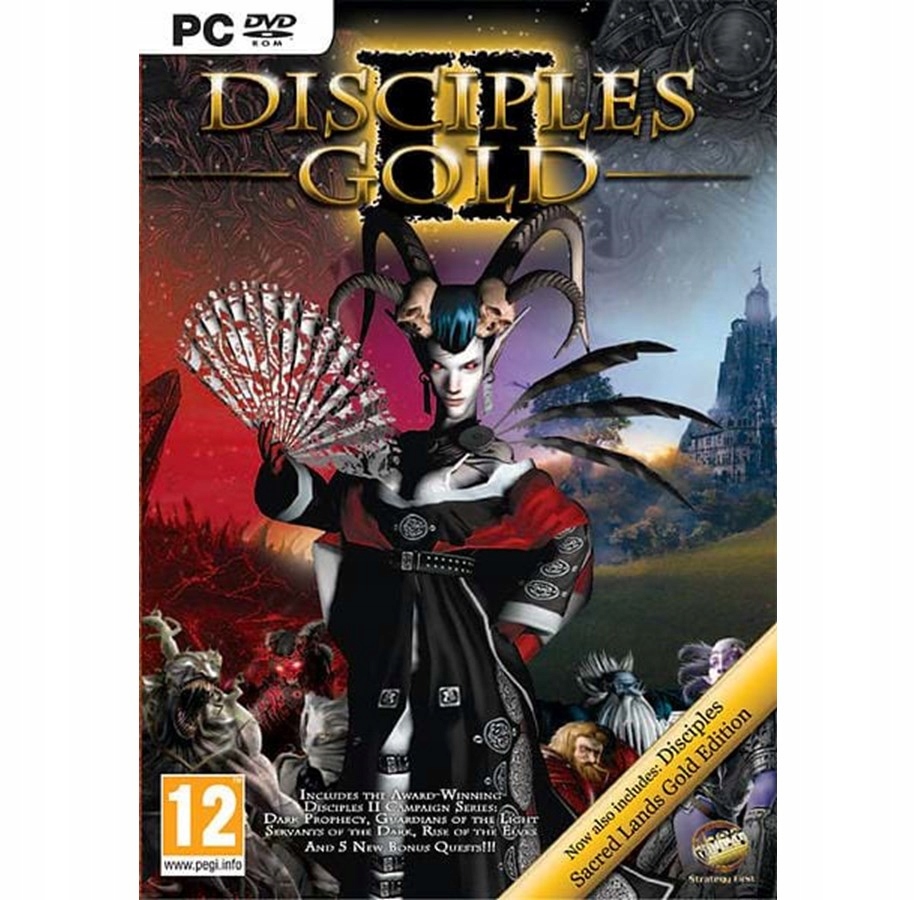 

Disciples I II Gold Nowa Gra Turowa Pc DVD