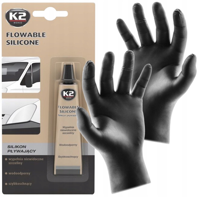 

K2 Silikon Pływający 21G Uszczelka Do Szyb Lamp R