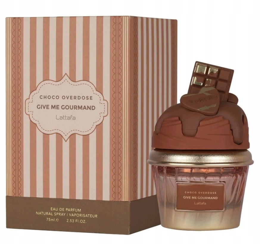 Lattafa Give Me Gourmand Choco Overdose Edp 75 ML parfémovaná voda unisex