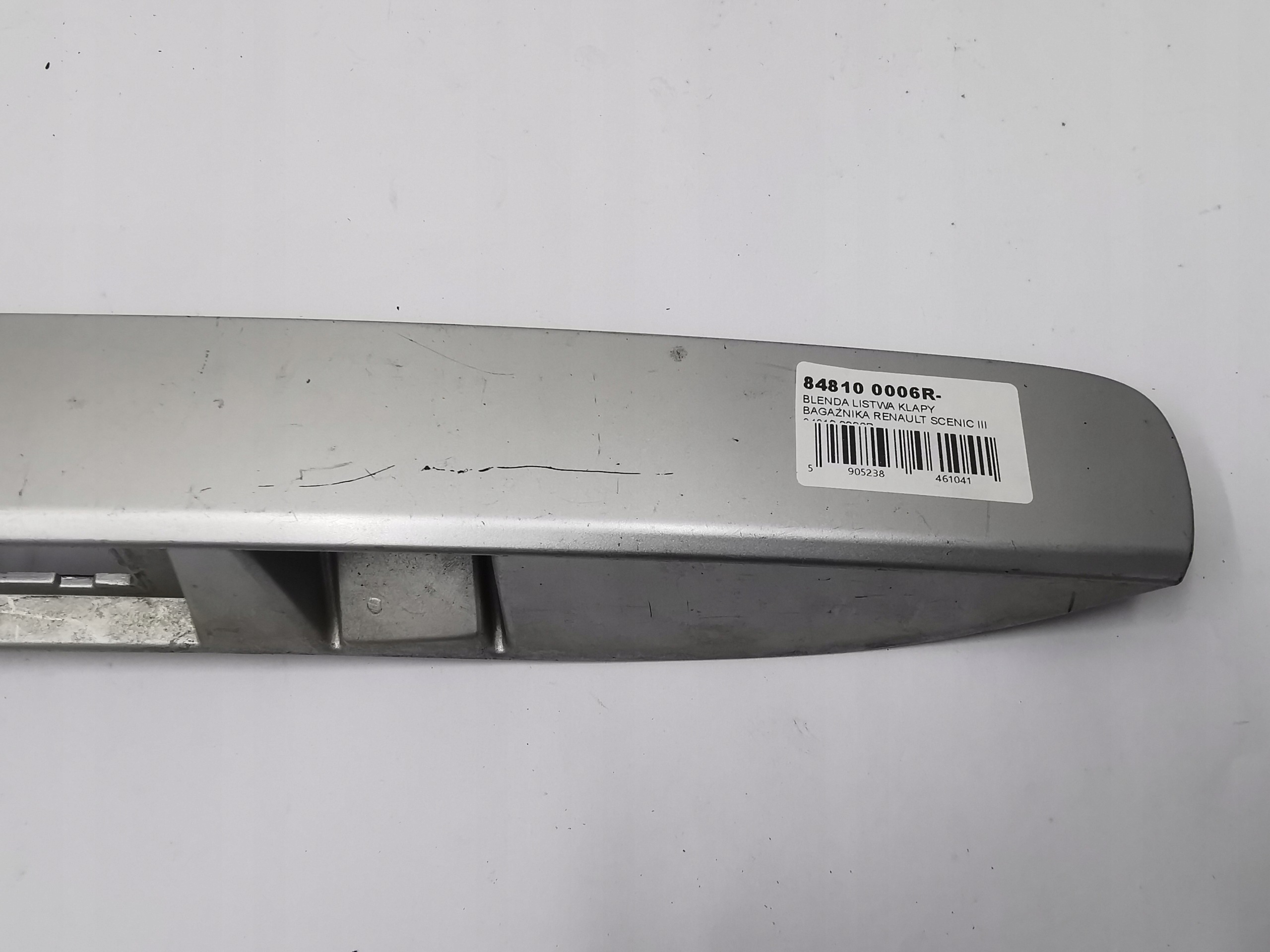 cap moulding bonnet boot RENAULT SCENIC III 84810 0006R