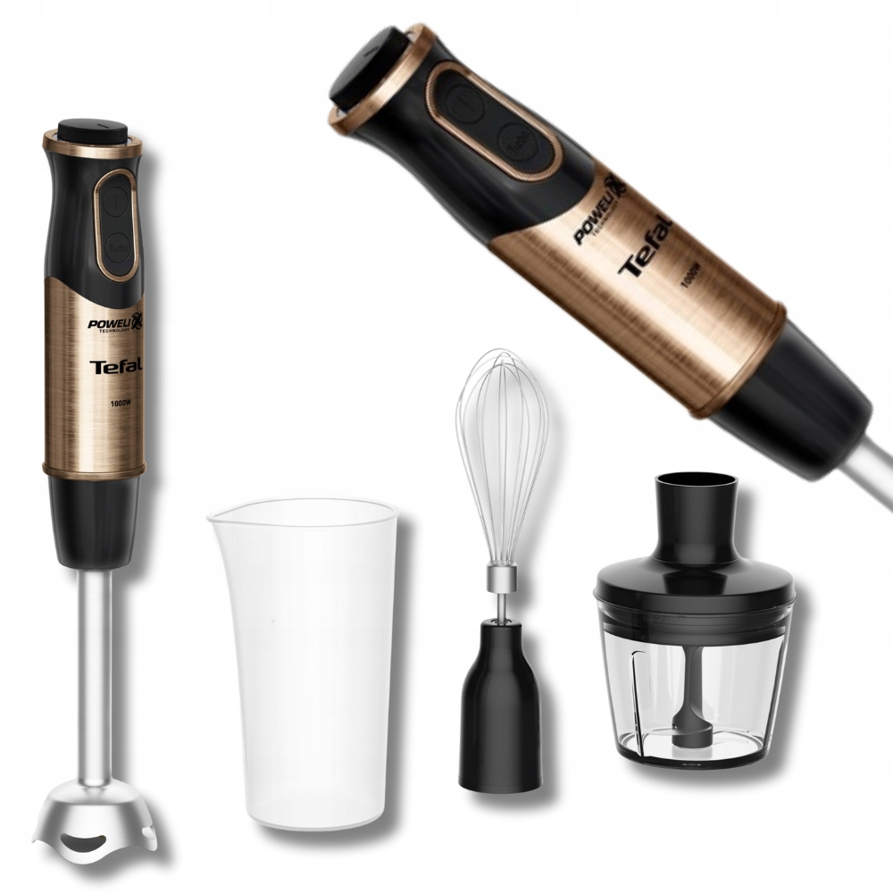 Blender multifunkční Tefal Quickchef 3v1 ruční Výkonný 1000W sada