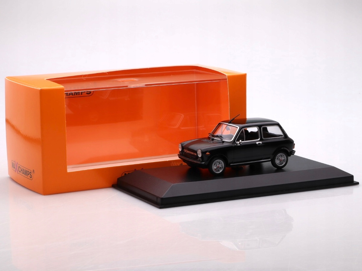 Autobianchi A112 Abarth 1974, černý Minichamps 1:43