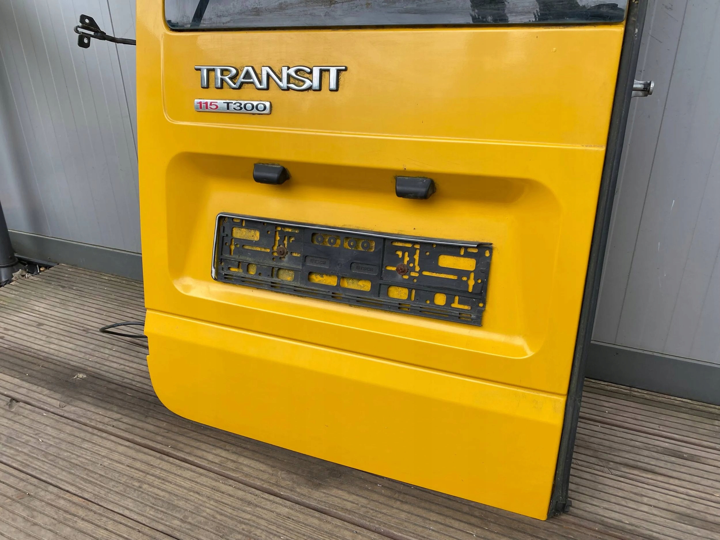FORD TRANSIT MK7 complete door SKRZYDLO left rear part window