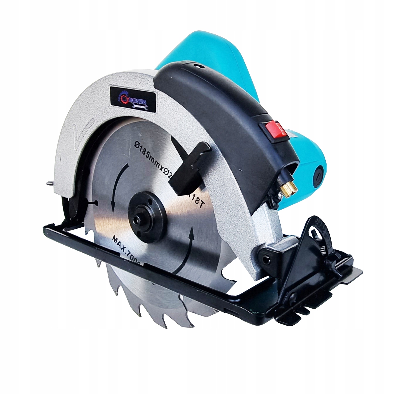 PILARKA PIŁA TARCZOWA RĘCZNA DO DREWNA LASER 1650W Maksymalna moc 1650 W