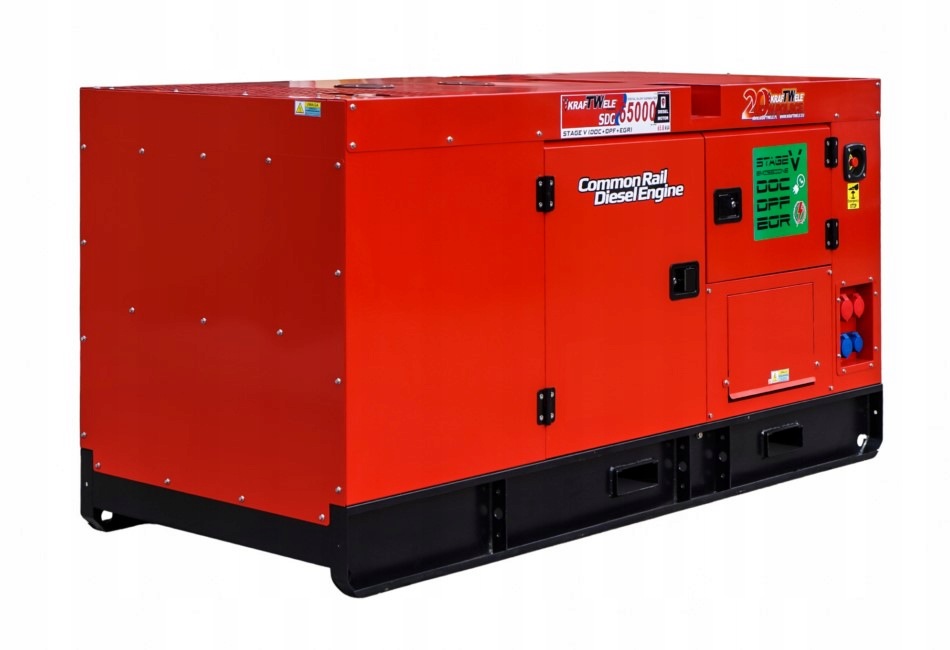 Elektrický generátor Kraftwele SDG65000 Silent Stage V