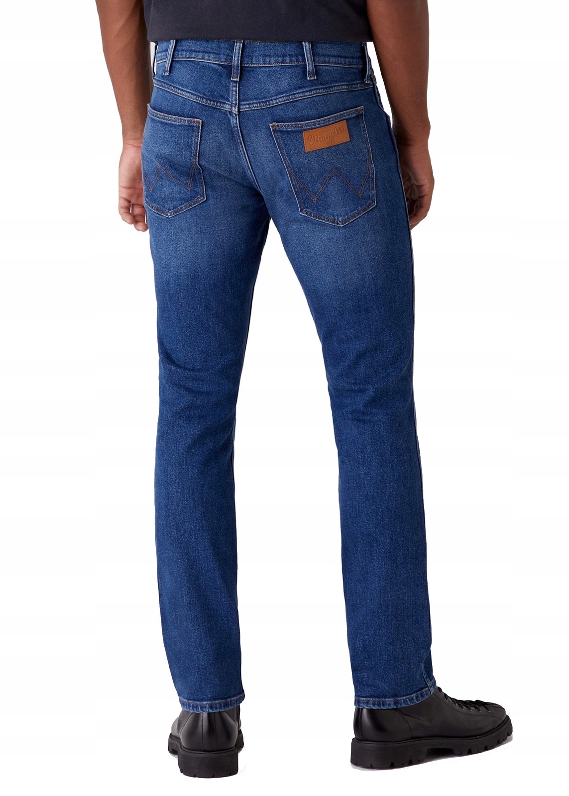 Pánské jednoduché džíny Wrangler Greensboro Hard Edge W15QJX246 46/34