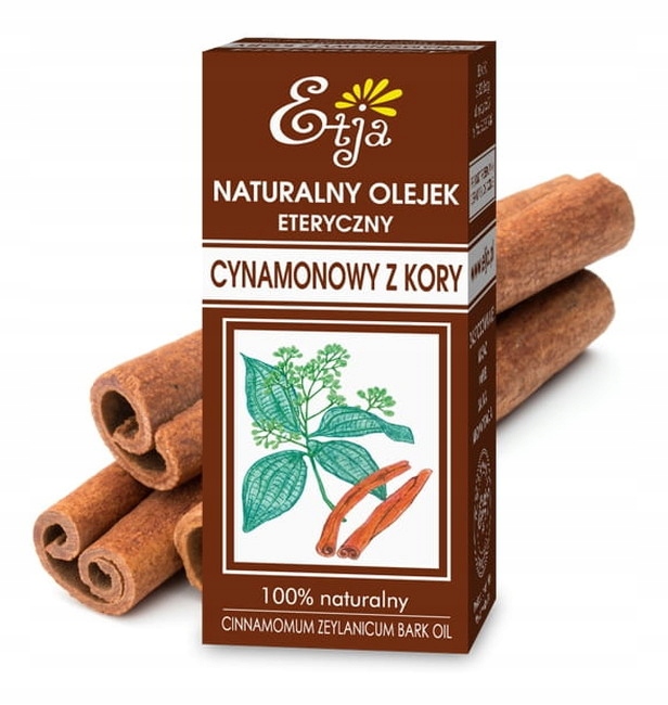 

Olejek eteryczny cynamonowy 10ml Etja
