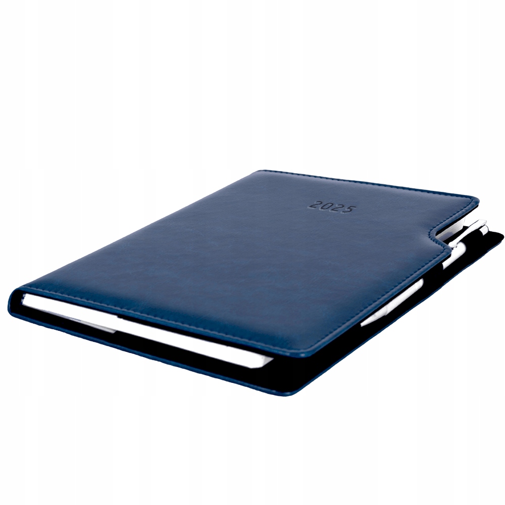 Kalendarz Książkowy Terminarz A5 Tygodniowy 2025 z Długopisem