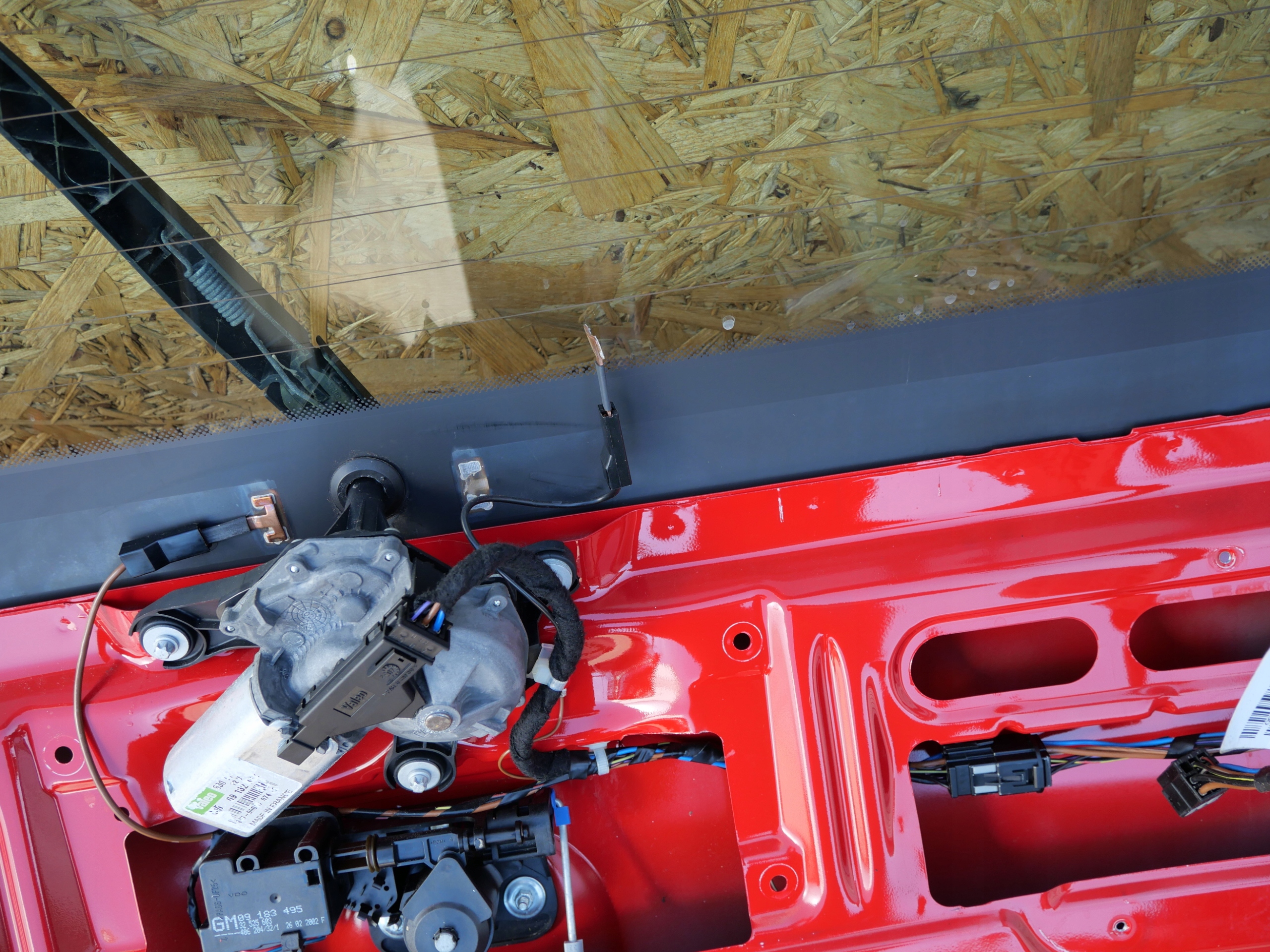 rear trunk door Opel Corsa C