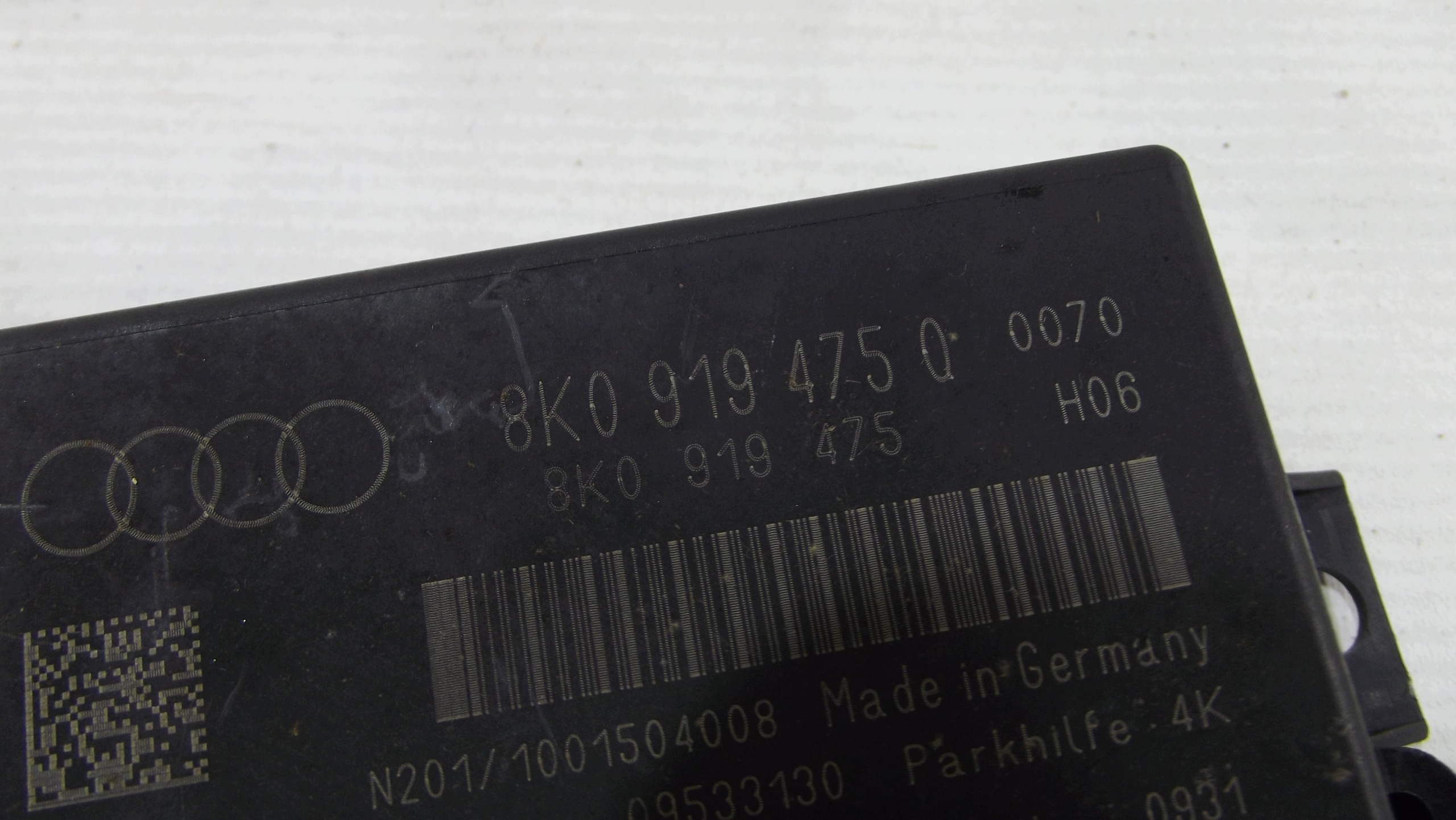 Audi A4 B8 A5 8T module control unit czujnikow PDC 8K0919475Q