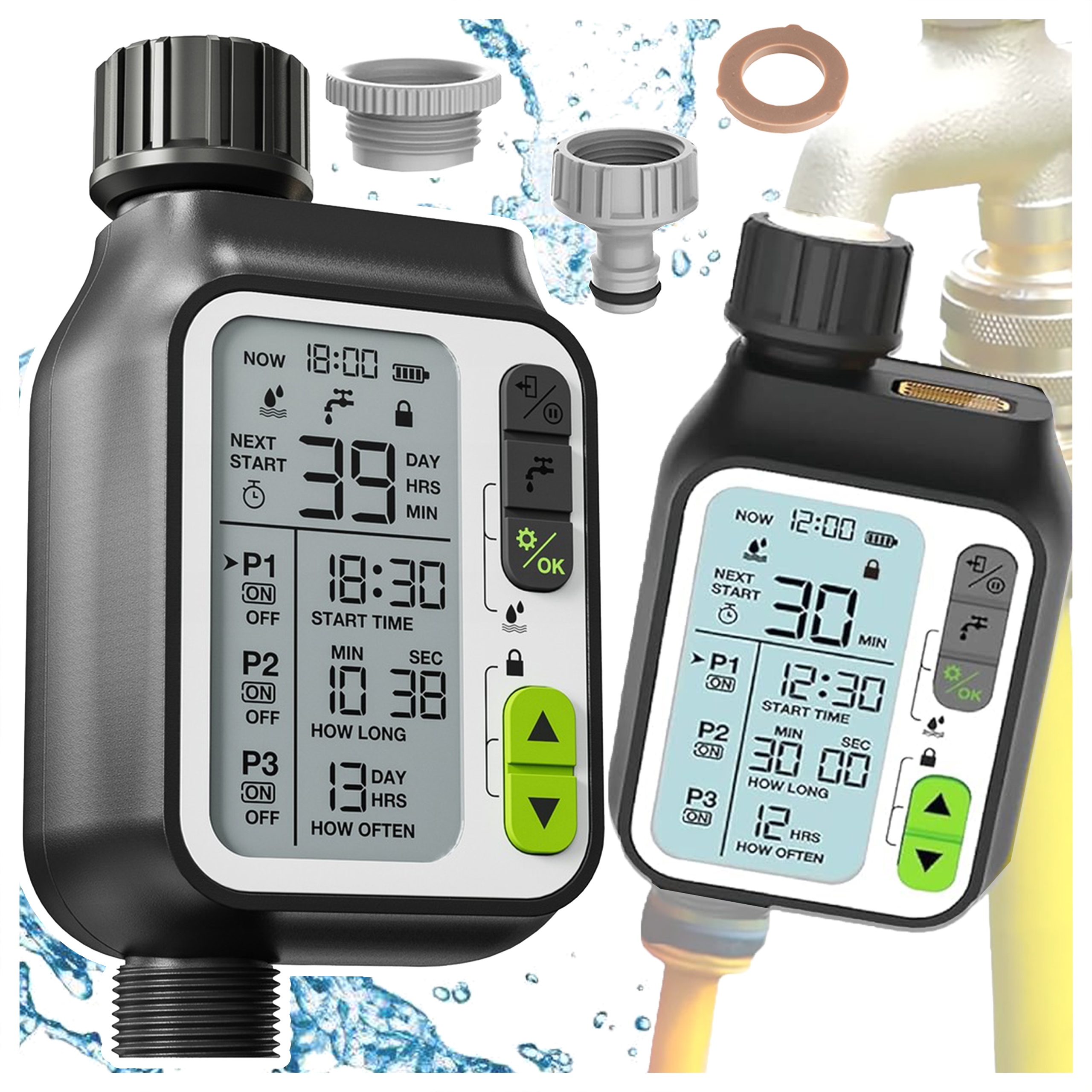 Digitální Ovladač Automatový Programátor Na Zavlažování Zavlažování Na Kohoutek
