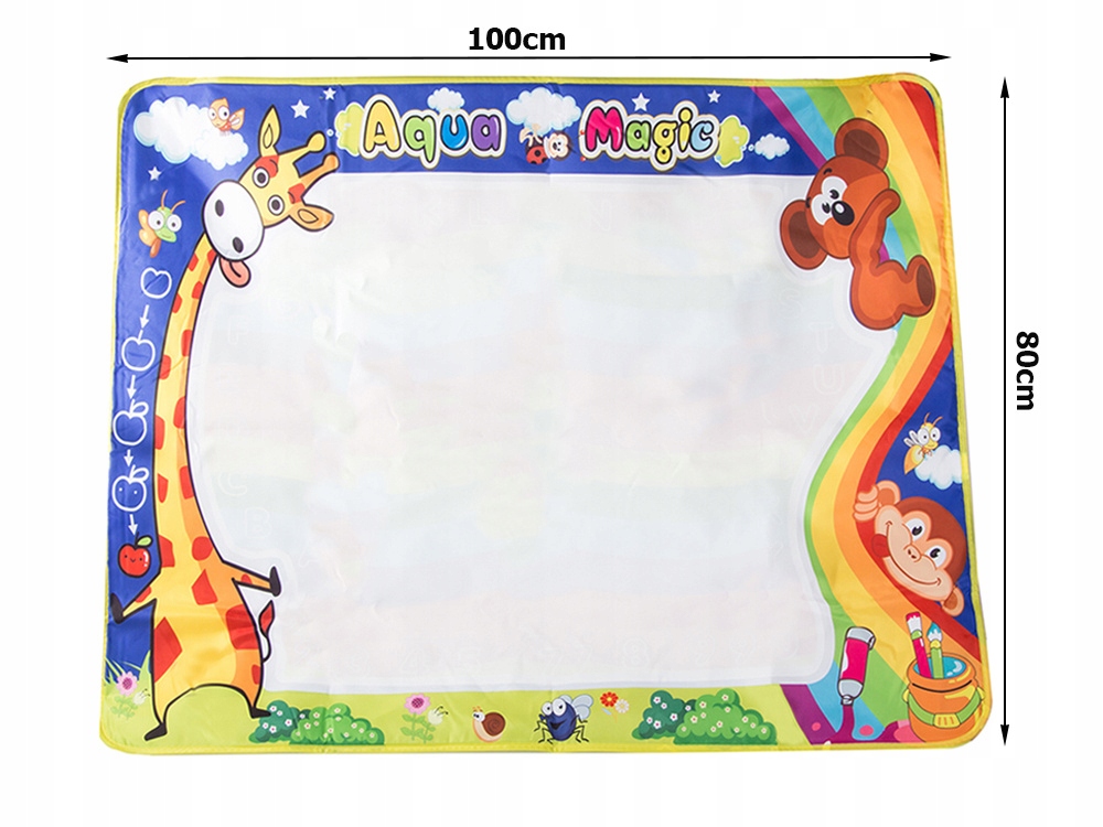 Mata wodna do malowania wodą duża akcesoria szablon Marka Verk Group