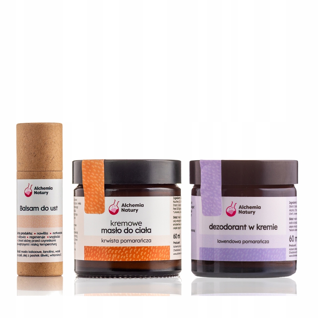 Kosmetyki Naturalne Zestaw Kosmetyków Bestsellery Alchemii Natury