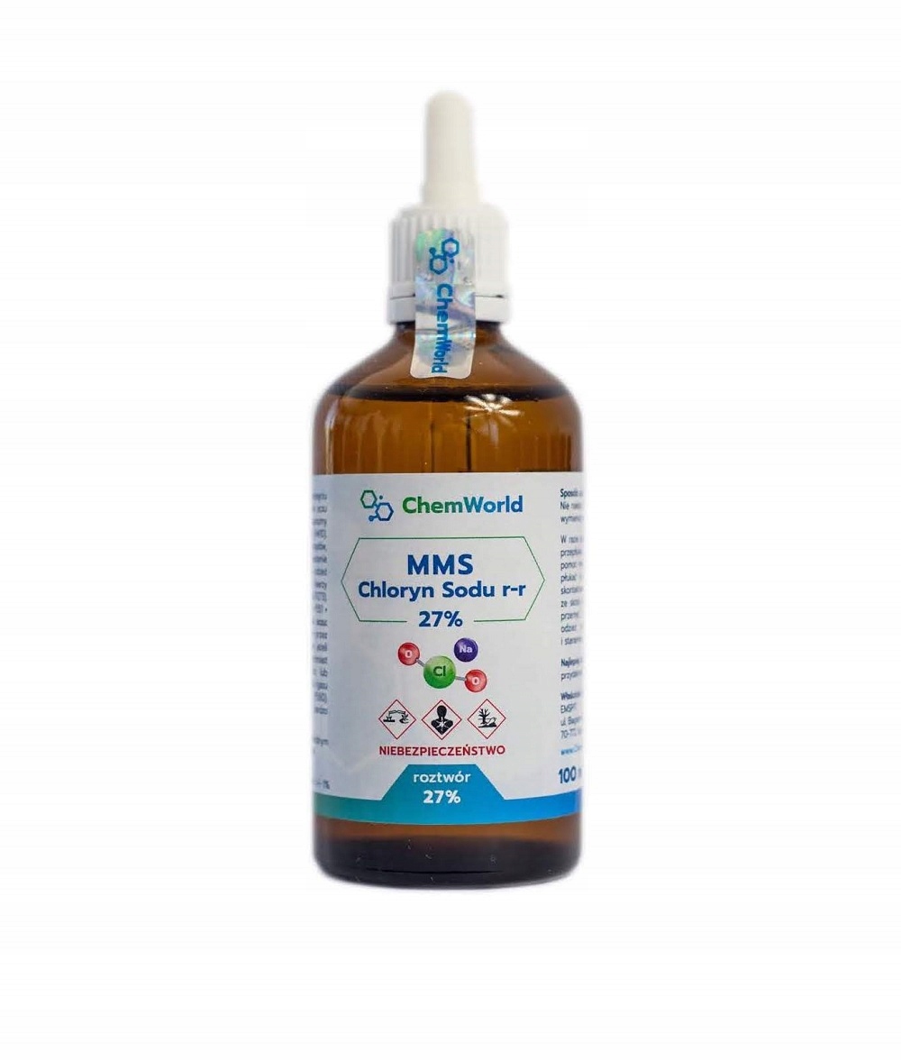 

Mms Chloryn Sodu r-r 27% NaClO2 100 ml - ChemWorld