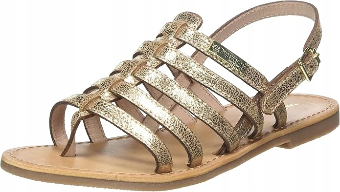 Les Tropeziennes Dámské Sandály Zlaté Kožené 40 Ž_b